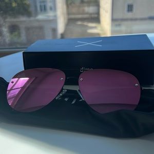 BRAND NEW Dime Pink Aviator Sunglasses